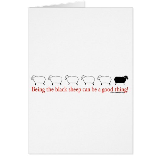 Black Sheep Cards (Front)