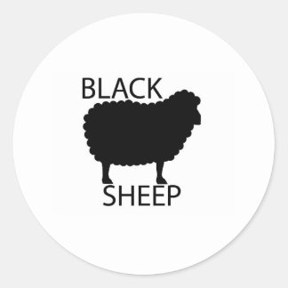 Black Sheep Stickers | Zazzle