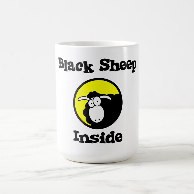 Black sheep coffee mug (Center)