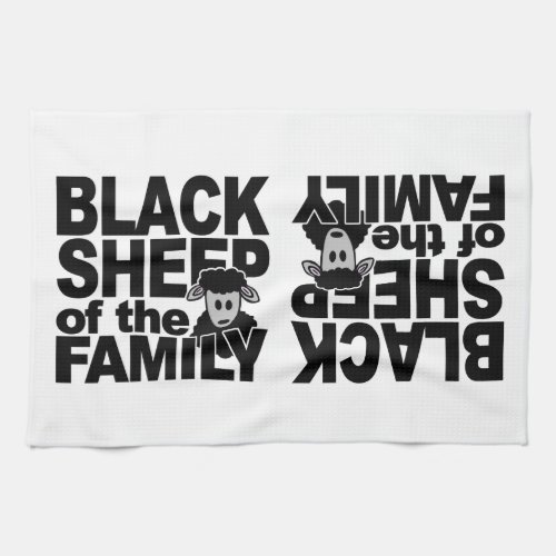 Black Sheep custom hand towels