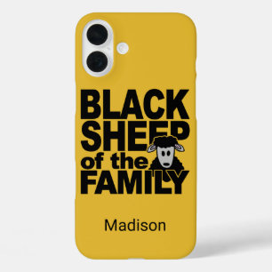 Black Sheep custom name & color phone cases