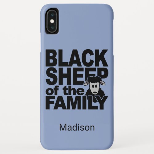 Black Sheep custom name  color phone cases