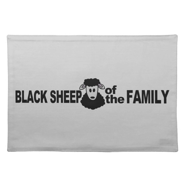 Black Sheep custom placemat (Front)