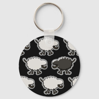 Black Sheep Design Keychain