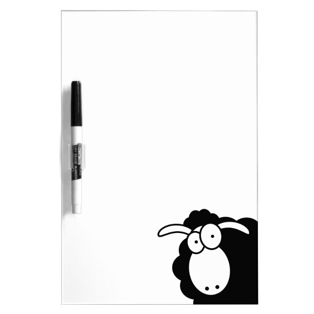 Black Sheep Dry Erase Board (Front)