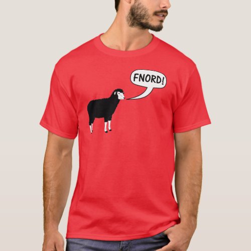 Black Sheep Fnord Discordian T_Shirt