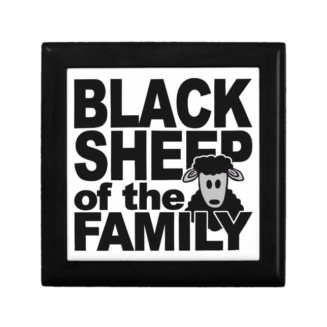 BLACK SHEEP gift / jewelry box (Front)