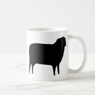 black sheep icon coffee mug