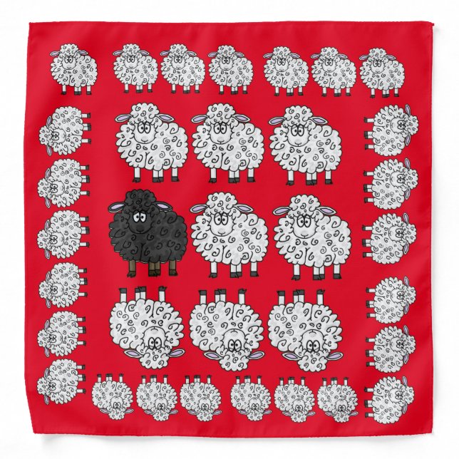 Black Sheep In The Family Bandanna (Front)