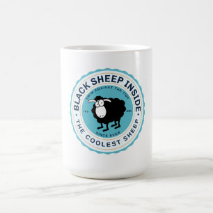 Black Sheep Inside - Swim Against the tide Coffee Mug