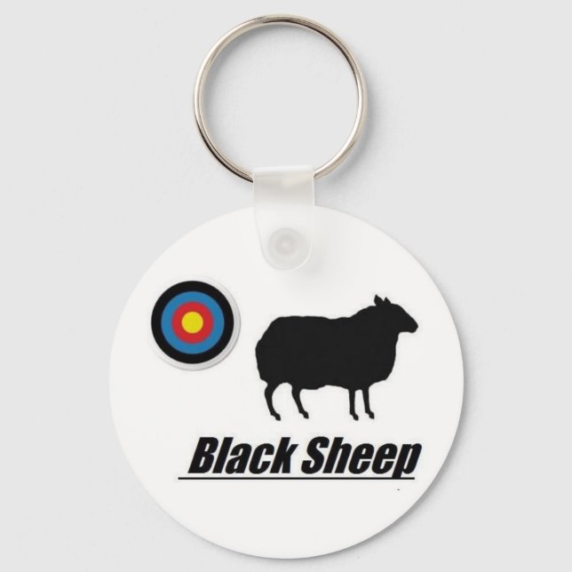 Black Sheep Keychain (Front)
