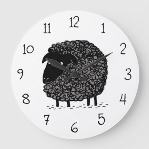 Black Sheep Large Clock