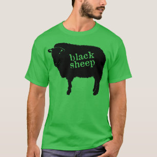 Black Sheep Misfit Outcast Rebel Punk Introvert  T-Shirt