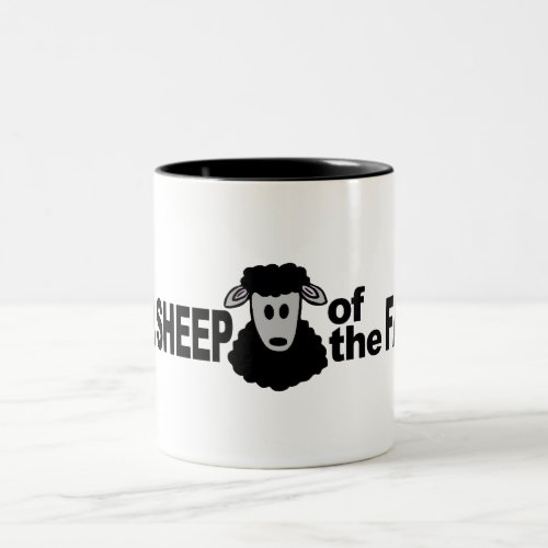 BLACK SHEEP mug _ choose style  color