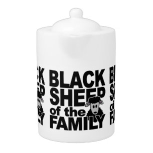 Black Sheep of the Family teapot