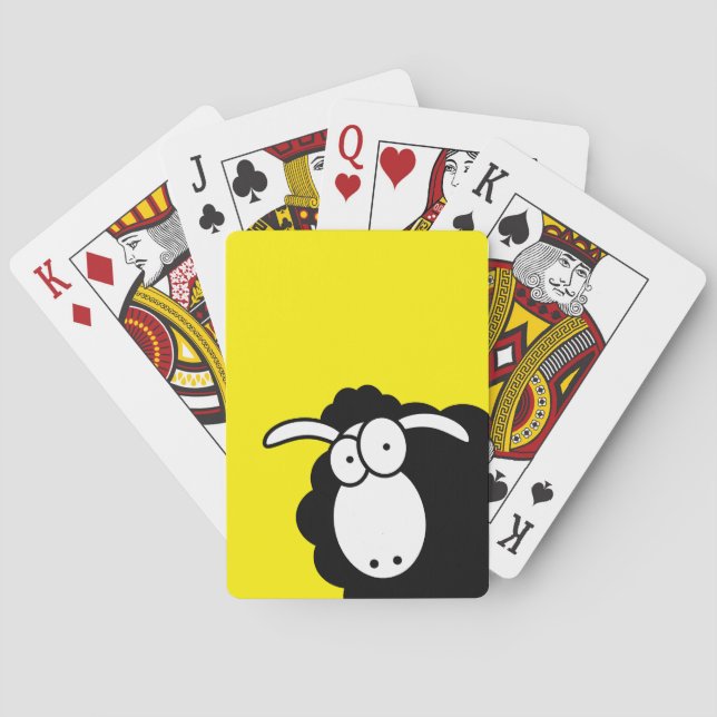 Black sheep poker cards (Back)