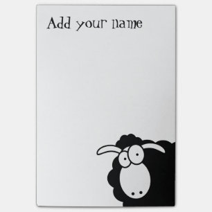 Black Sheep Post-it Notes