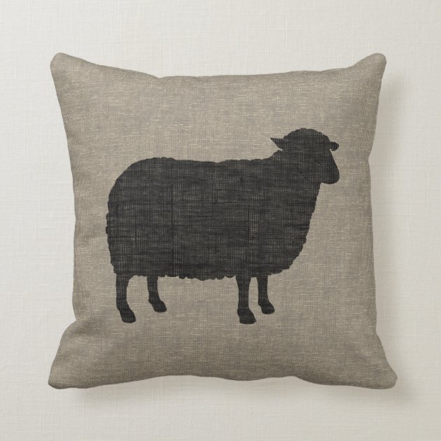 black sheep pillow