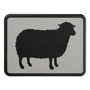 Black Sheep Silhouette Tow Hitch Cover