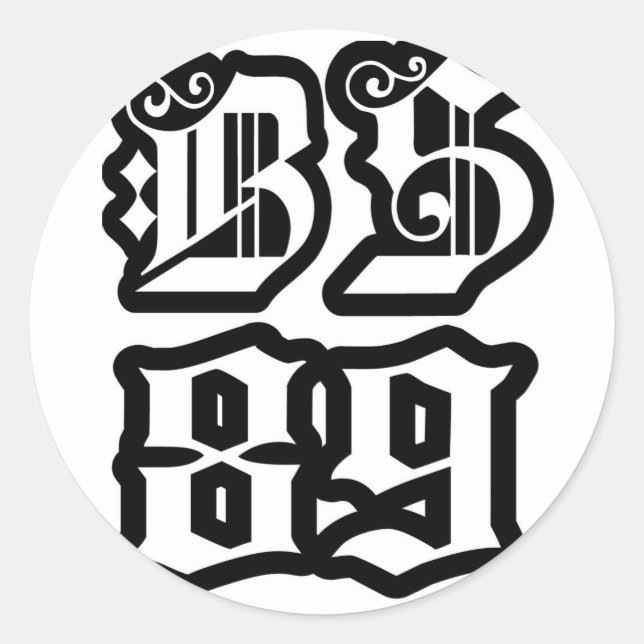 black sheep since 89 sticker (Front)