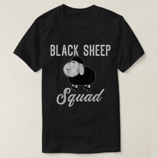 Black Sheep Squad Funny Design T-Shirt