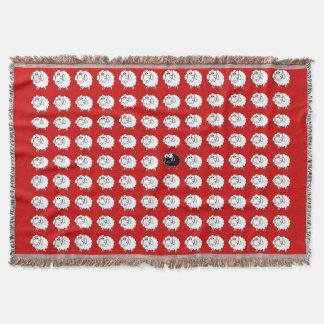 Black Sheep Throw Blanket