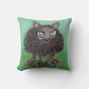 Black Sheep Throw Pillow