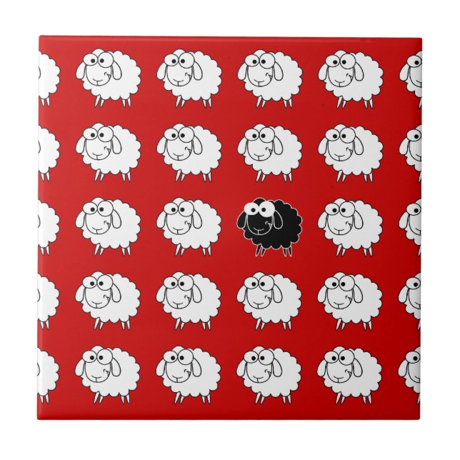 Black Sheep Tile (Front)