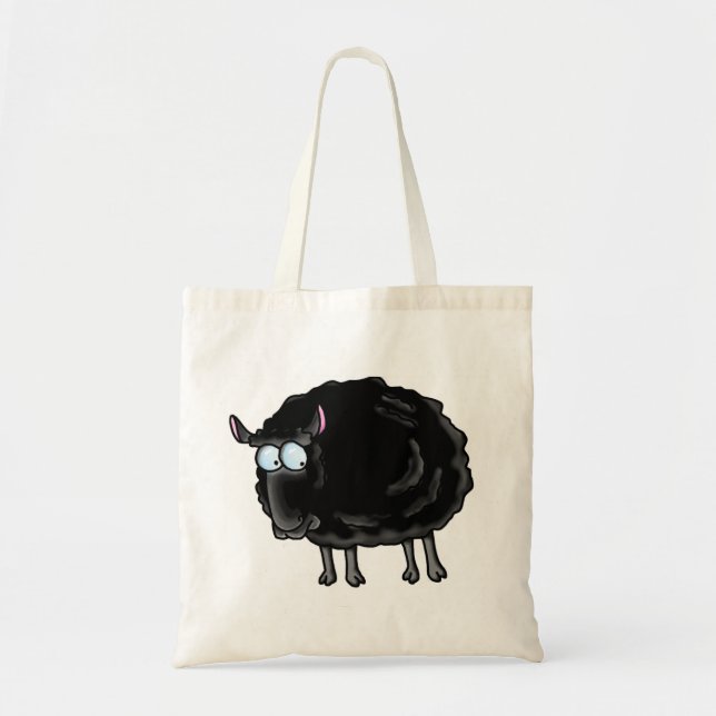 Black sheep tote bag (Front)