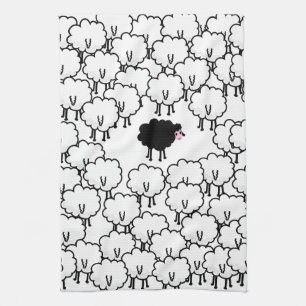 Black Sheep Towel