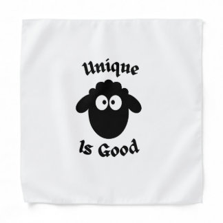 Black sheep: Unique is good Bandana