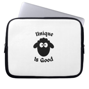 Black sheep: Unique is good Laptop Sleeve