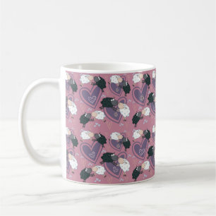 Black Sheep White Sheep Love Coffee Mug
