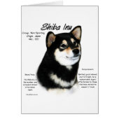 Black Shiba Inu  History  (Front)