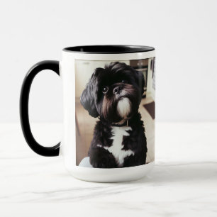 Black Shih Tzu I Can Explain Christmas Mug 