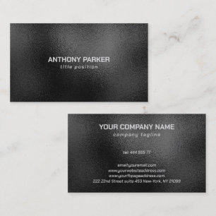 Black Shimmering  Business Card