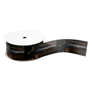 black shooter grosgrain ribbon
