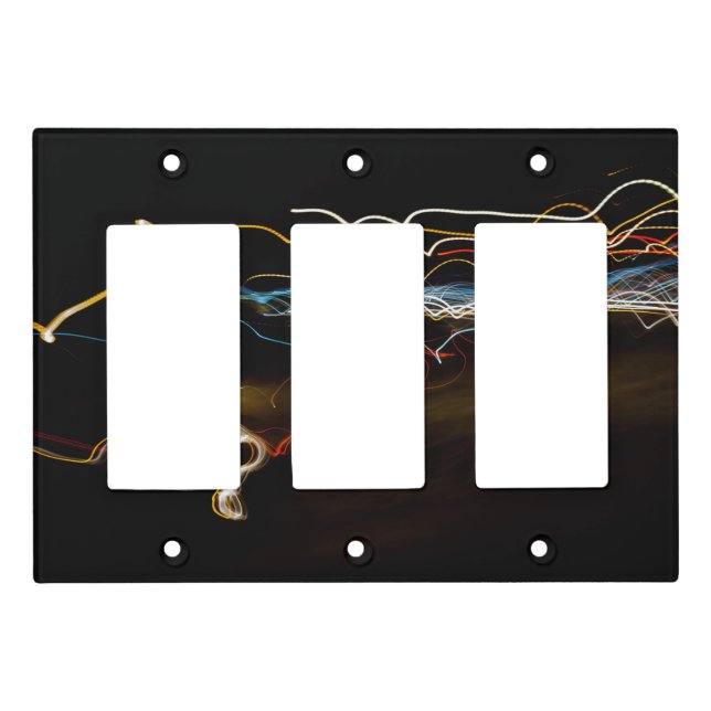 black shooter light switch cover (Front)