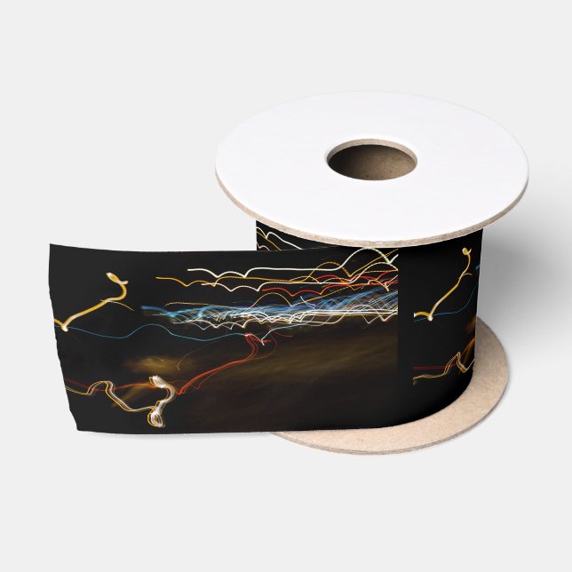 black shooter satin ribbon (Spool)