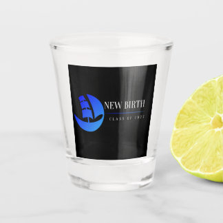 Black shot glass