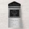 Black Silver Glitter Wedding