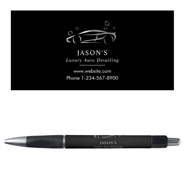 Black & Silver Luxury Auto Detailing Car Cleaning Pen (Black & Silver Luxury Auto Detailing Car Cleaning Pen)