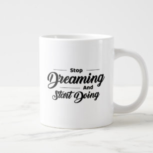 Black Simple Quotes Specialty Mug