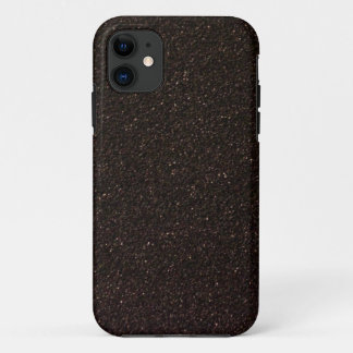Black Skateboard Griptape iPhone 11 Case