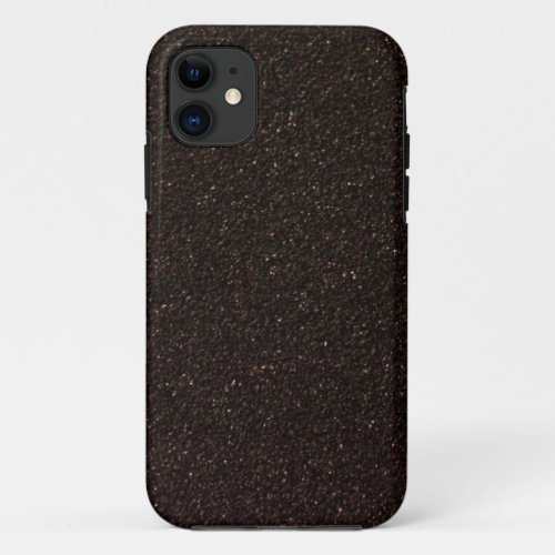 Black Skateboard Griptape iPhone 11 Case