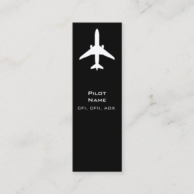 Black Skinny Cards (Front)