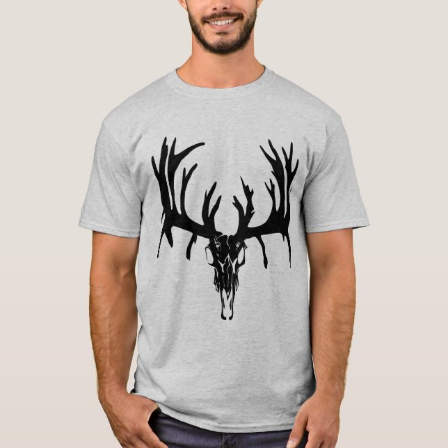 Black Skull customization T-Shirt (Front)