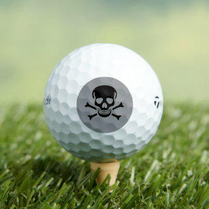 Black Skull gray Taylor Made TP5 golf balls 12 pk