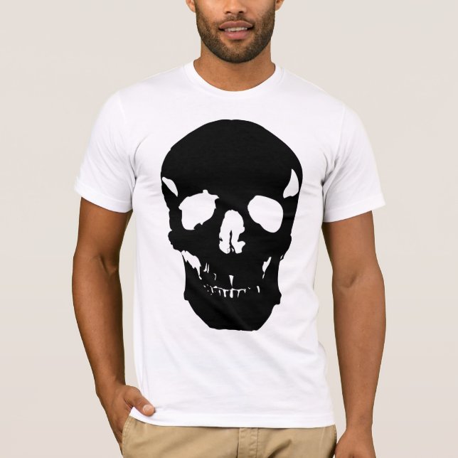 Black skull T-Shirt (Front)