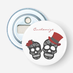 Black skulls Duo Thunder_Cove Bottle Opener